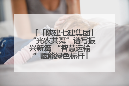 「陕建七建集团」“光农共舞”谱写振兴新篇 “智慧运输”赋能绿色标杆