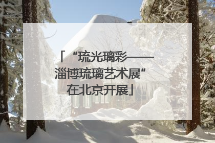 “琉光璃彩——淄博琉璃艺术展”在北京开展