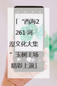 “西海2261·河湟文化大集”玉树主场精彩上演