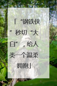 “钢铁侠”秒切“大白”，给人类一个温柔拥抱