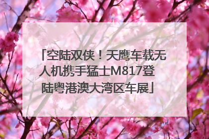 空陆双侠！天鹰车载无人机携手猛士M817登陆粤港澳大湾区车展