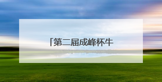 第二届成峰杯牛王争霸赛在科左中旗激情上演