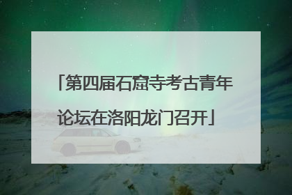 第四届石窟寺考古青年论坛在洛阳龙门召开