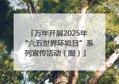 万年开展2025年“六五世界环境日”系列宣传活动（图）