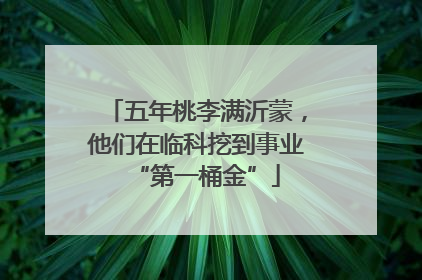五年桃李满沂蒙，他们在临科挖到事业“第一桶金”