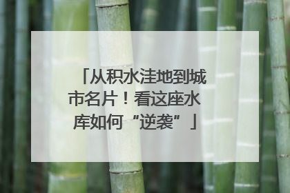 从积水洼地到城市名片！看这座水库如何“逆袭”