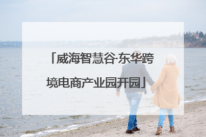 威海智慧谷·东华跨境电商产业园开园