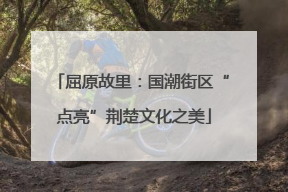 屈原故里：国潮街区“点亮”荆楚文化之美