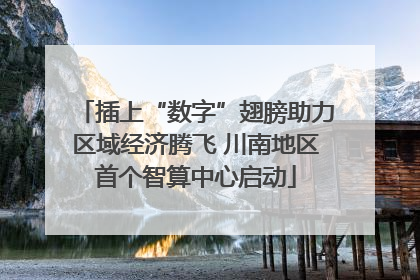 插上“数字”翅膀助力区域经济腾飞 川南地区首个智算中心启动