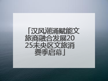 汉风潮涌赋能文旅商融合发展2025未央区文旅消费季启幕