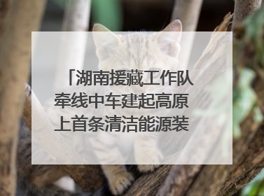 湖南援藏工作队牵线中车建起高原上首条清洁能源装配产线，本地大学生成车间检验员