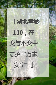 湖北孝感110，在变与不变中守护“万家安宁”