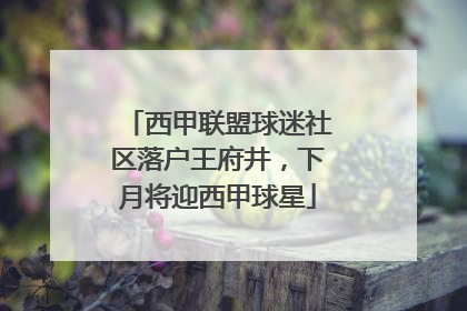 西甲联盟球迷社区落户王府井，下月将迎西甲球星