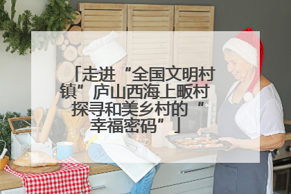 走进“全国文明村镇”庐山西海上畈村 探寻和美乡村的“幸福密码”