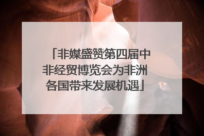 非媒盛赞第四届中非经贸博览会为非洲各国带来发展机遇