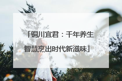 铜川宜君：千年养生智慧烹出时代新滋味