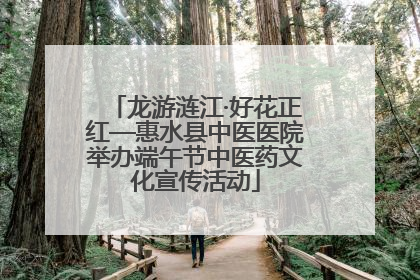 龙游涟江·好花正红—惠水县中医医院举办端午节中医药文化宣传活动