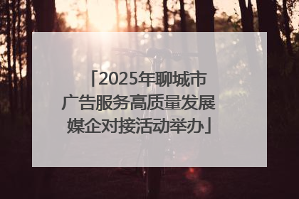 2025年聊城市广告服务高质量发展媒企对接活动举办
